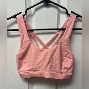Lululemon Free to Be Serene Jacquard Bra  - Sz 2